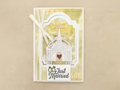 Clear Stamp & Cutting Die - Vintage Vegas - The Wedding Chapel