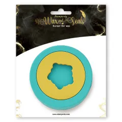 Burner for Wax - Turquoise Wax and Seals