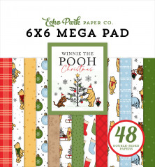 Winnie The Pooh Christmas - 6x6 Mega Paper Pad