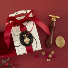 Spellbinders - 3D Wax Seal Stamp - Christmas Ornament