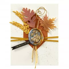 Spellbinders - 3D Wax Seal Stamp - Pumpkin Trio