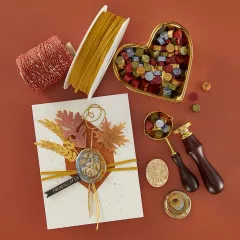 Spellbinders - 3D Wax Seal Stamp - Pumpkin Trio