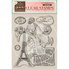 Stamperia Clear Stamps - Oh lá lá - Tour Eiffel