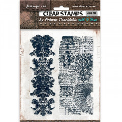 Stamperia Clear Stamps - Sir Vagabond in Fantasy World - 2 Borders