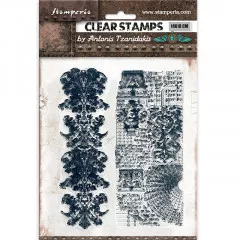 Stamperia Clear Stamps - Sir Vagabond in Fantasy World - 2 Borders