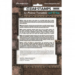 Stamperia Clear Stamps - Sir Vagabond in Fantasy World - 2 Borders