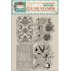 Stamperia Clear Stamps - The Nutcracker - Poinsettia