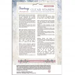 Stamperia Clear Stamps - Dewdrops - Mixed Backgrounds