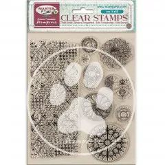 Stamperia Clear Stamps - Master of Magic - Border and Circles