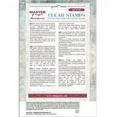 Stamperia Clear Stamps - Master of Magic - Border and Circles