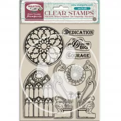 Stamperia Clear Stamps - Master of Magic - Gothic Elements