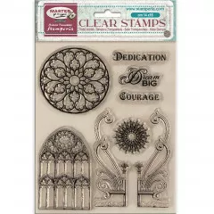 Stamperia Clear Stamps - Master of Magic - Gothic Elements