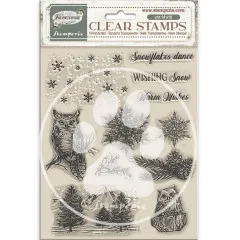 Stamperia Clear Stamps - The Owl's House