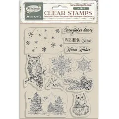 Stamperia Clear Stamps - The Owl's House