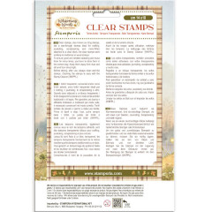 Stamperia Clear Stamps - Whispering Woods - Mushrooms and Fairies