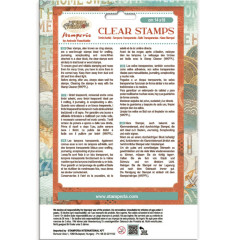 Stamperia Clear Stamps - Furry Friends - 2 Patterns