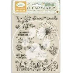 Stamperia Clear Stamps - Daisy Art