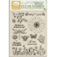 Stamperia Clear Stamps - Daisy Art