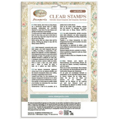 Stamperia Clear Stamps - Symphony by Sara Alcobendas