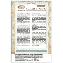 Stamperia Clear Stamps - Symphony by Sara Alcobendas