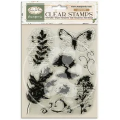Stamperia Clear Stamps - Flowers and Poems