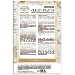 Stamperia Clear Stamps - Flowers and Poems