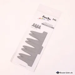 Farbton - Stanze für Faltblume 34L