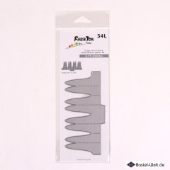 Farbton - Stanze für Faltblume 34L