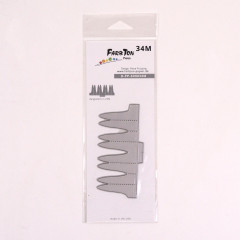 Farbton - Stanze für Faltblume 34M