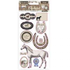 Stamperia Chipboard - Romantic Horses