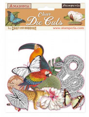 Stamperia Clear Die Cuts - Amazonia