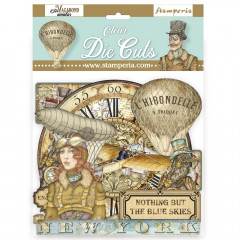 Stamperia Clear Die Cuts - Sir Vagabond Aviator