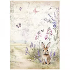 Lavender - A4 Rice Paper Selection