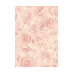 Stamperia A6 Rice Paper - Shabby Rose - Backgrounds