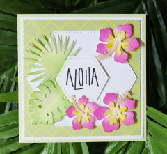 Metal Cutting Die - Tropical Florals