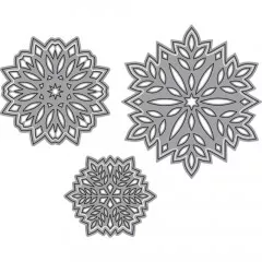 Metal Cutting Die - Snowflakes