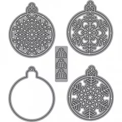 Metal Cutting Die - Winter Ornaments