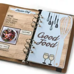 Metal Cutting Die - Planner Essentials 19 - Recipe Book