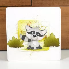 Metal Cutting Die - Raccoon