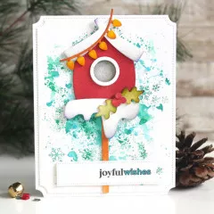 Metal Cutting Die - Holiday Bird House