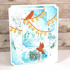 Metal Cutting Die - Holiday Bird House