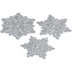 Metal Cutting Die - Snowflakes