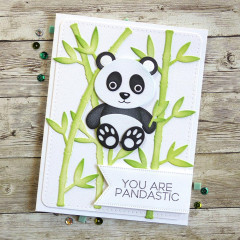 Metal Cutting Die - Panda Bear