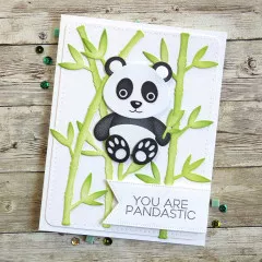 Metal Cutting Die - Panda Bear