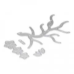 Metal Cutting Die - Cherry Blossom Branch