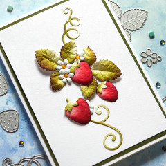 Metal Cutting Die - Strawberries