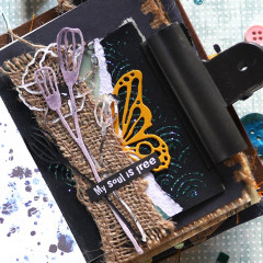 Metal Cutting Die - Butterfly Pocket Insert