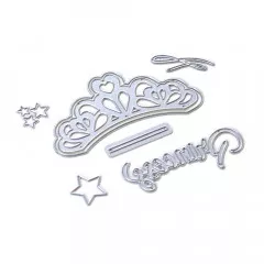 Metal Cutting Die - Princess Crown