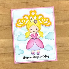 Metal Cutting Die - Princess Crown