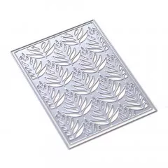 Metal Cutting Die - Leaf Pattern Background